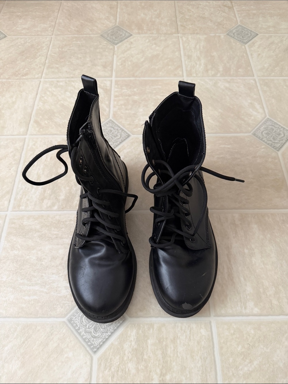 Time and Tru Combat Boots